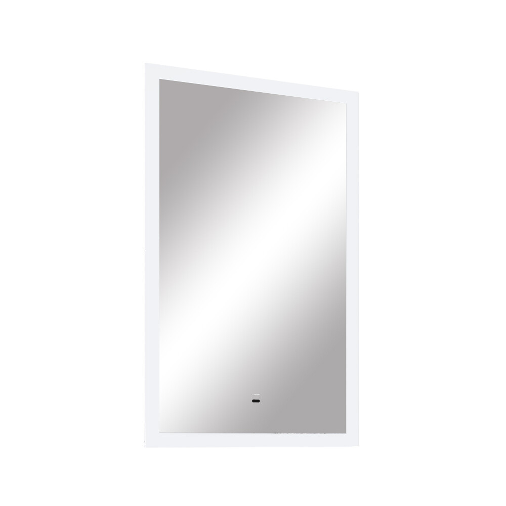 Зеркало с подсветкой прямоугольное 50х80 см бесконтактный сенсор Comforty Морон (00-00014171CF)