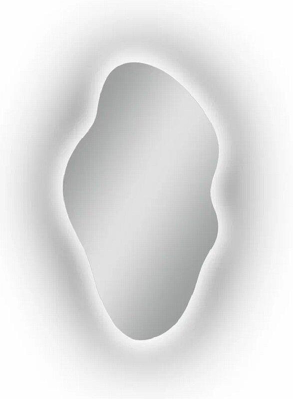 Зеркало Континент Phantom 60 ЗЛП4819 с подсветкой с бесконтактным выключателем