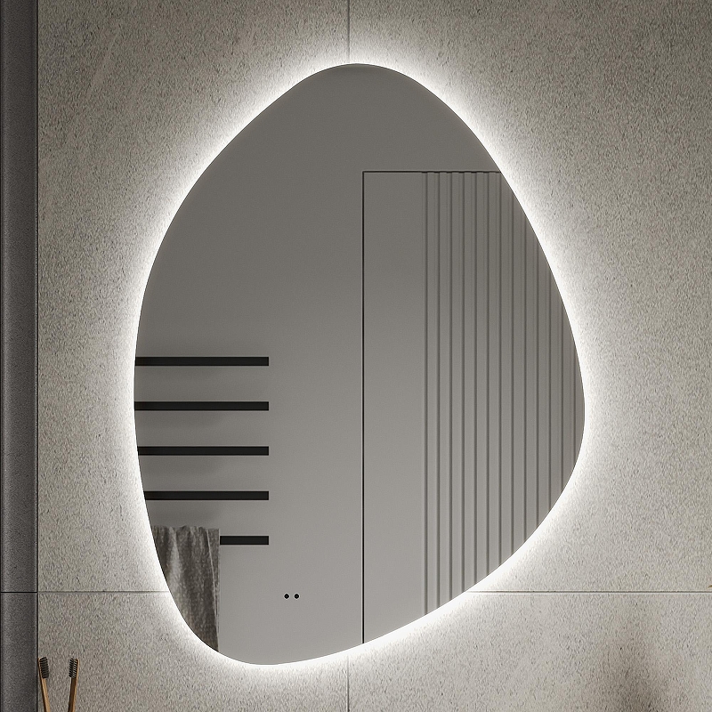 Зеркало Vigo Flam 60 237 с подсветкой с бесконтактным выключателем